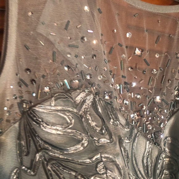 Ignite Evenings sage evening gown - Picture 4 of 6